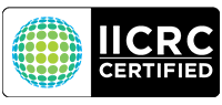 IICRC Cert A picture of the iicrc certified logo.